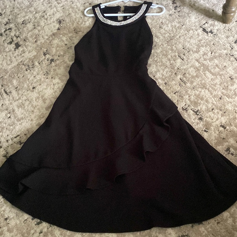 Girls Formal Dress with Sequin neckline size 10